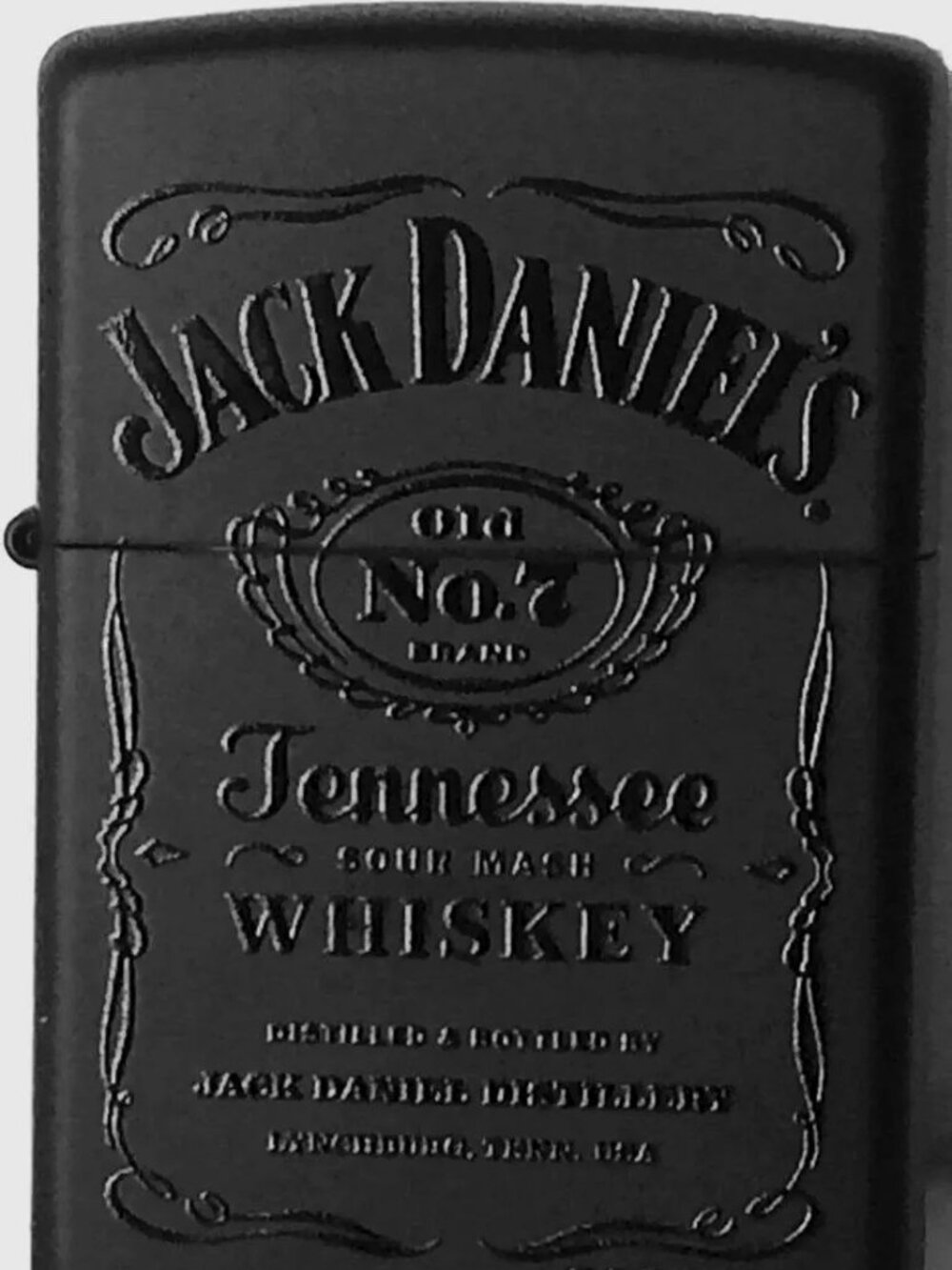 Sharp Black Jack Daniels Zippo Lighter